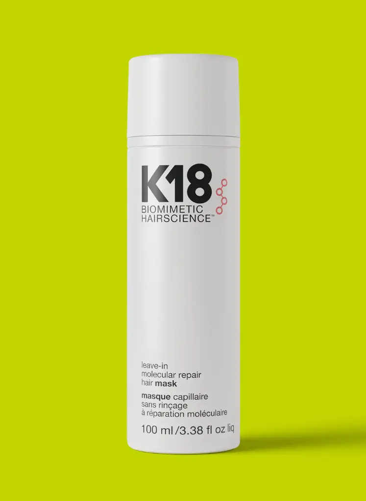 K18 Biomimetic Hair Science leave-in molecular repair hair mask