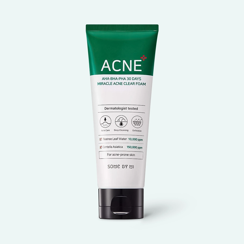 Some By Mi AHA-BHA-PHA 30 Days Miracle Acne Clear Foam 100 ml