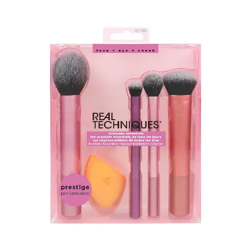 Real Techniques  Everyday Essentials Makeup Brush Set