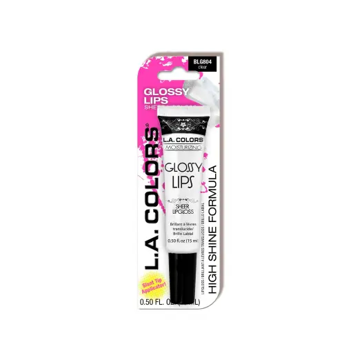 L.A. Colors Glossy Lips Sheer Lipgloss (carded)